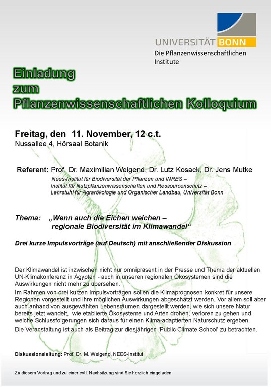 Vortrag Public Climate School